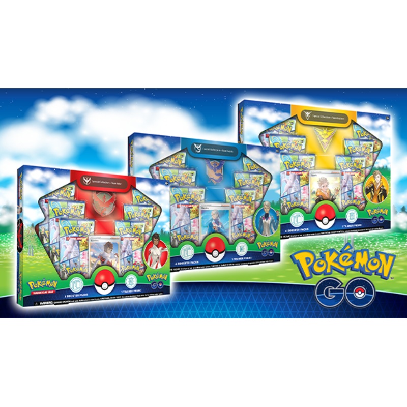 Pokemon TCG: Pokemon GO - Special Collections - Team Instinct Mystic or Valor