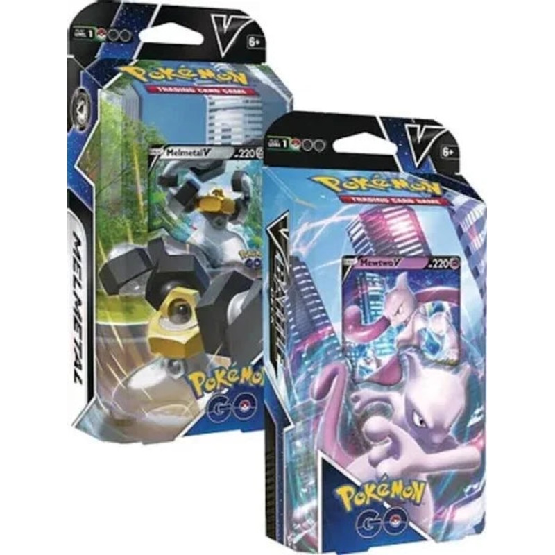 Pokemon TCG: Pokemon GO - V Battle Decks - Mewtwo V and Melmetal V