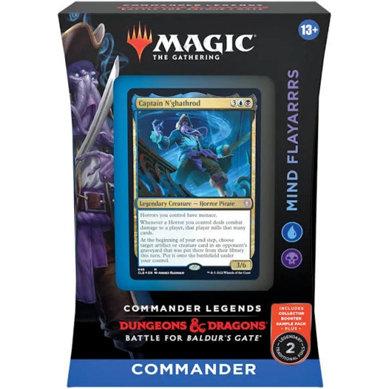 Precon - Mind Flayarrrs- Magic the Gathering CCG: Commander Legends - Battle for Baldur`s Gate
