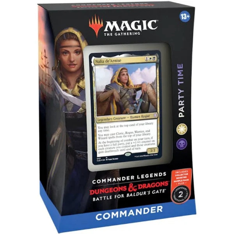 Precon - Party Time - Magic the Gathering CCG: Commander Legends - Battle for Baldur`s Gate