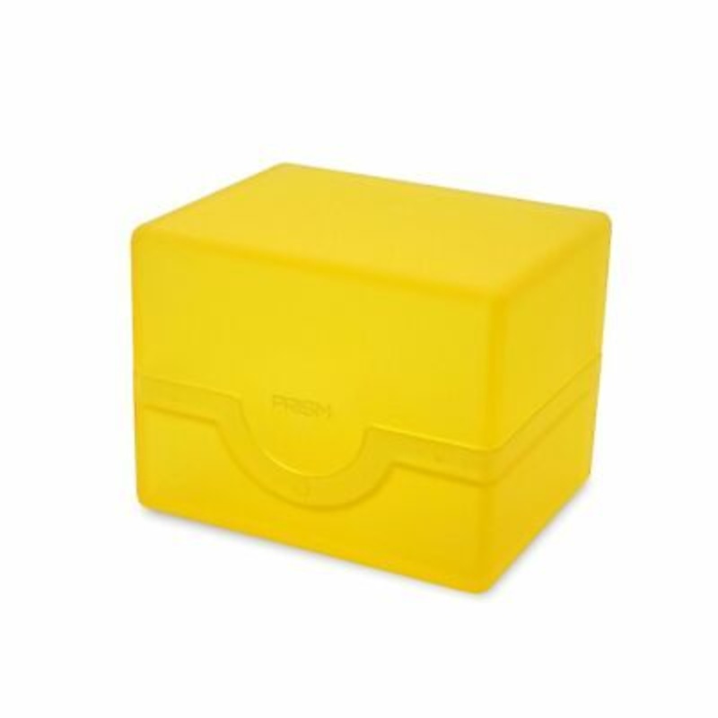 Spectrum PRISM 100 Card Deck Box - Yellow