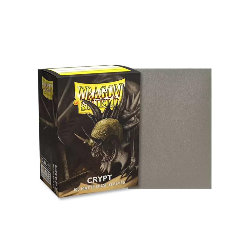 Dragon Shields: (100) Dual Matte Crypt
