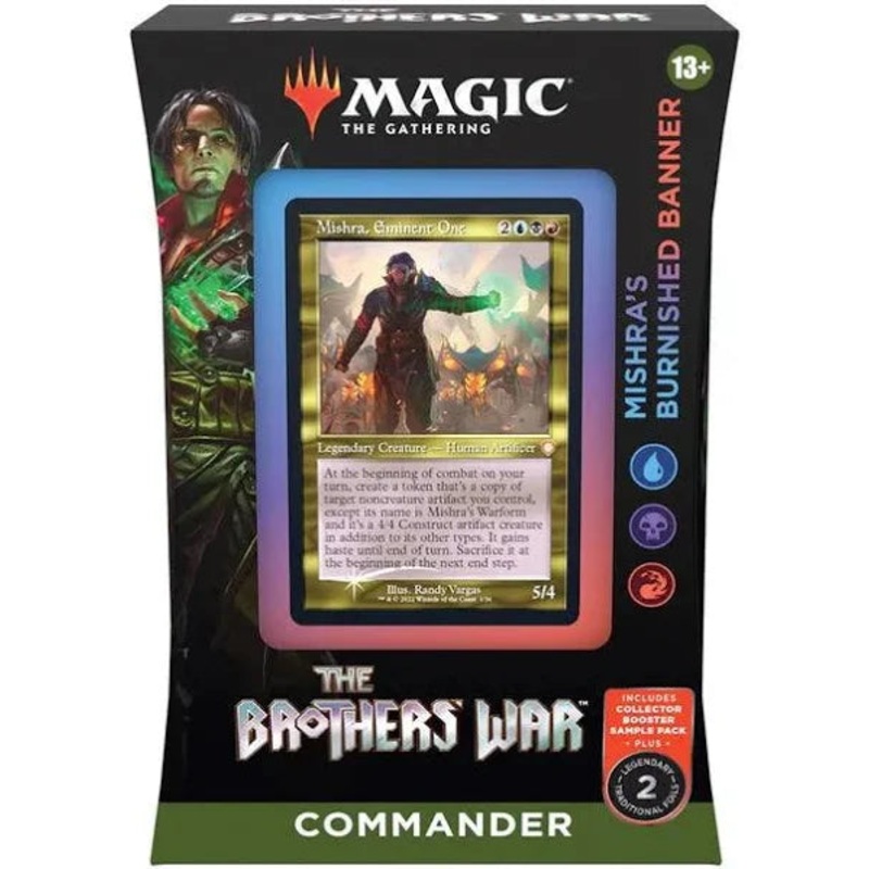 Magic the Gathering CCG - Precon - The Brothers War - Mishra's Burnished Banner