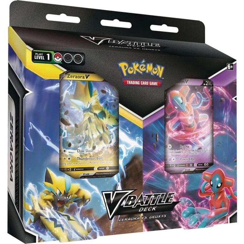 Pokemon TCG: V Battle Deck - Zeraora VS Deoxys Bundle