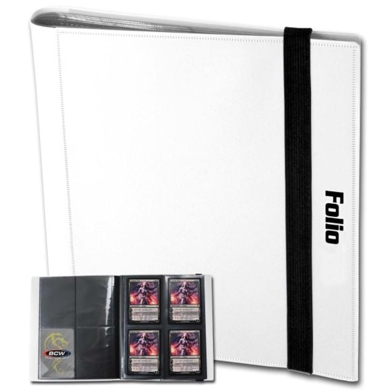 Card Folio 4-Pocket Album - White