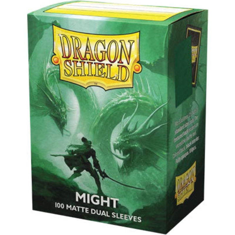 Dragon Shields: (100) Matte Dual - Might