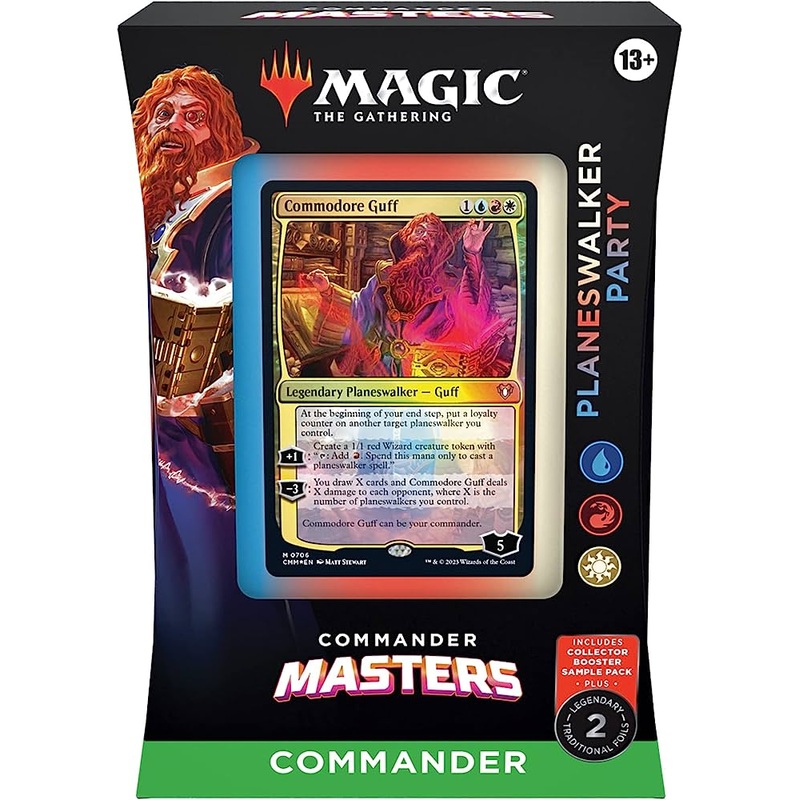 Magic the Gathering CCG: Commander Masters Commander Deck - Planeswalker Party
