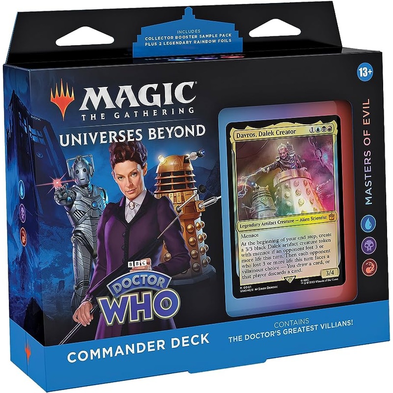 Magic the Gathering CCG: Doctor Who Commander Deck - Masters of Evil