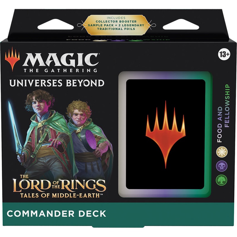 Magic the Gathering CCG: Lord of the Rings Commander Deck - Food and Fellowship