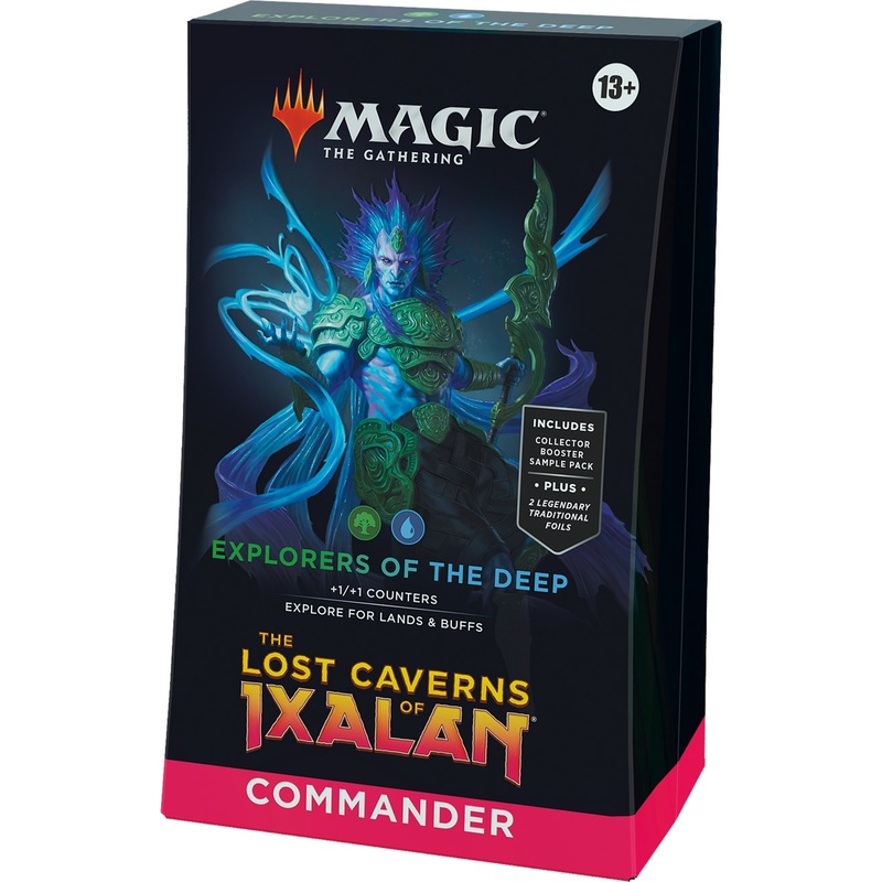 Magic the Gathering CCG: Lost Caverns of Ixalan Commander Deck - Explorers of the Deep