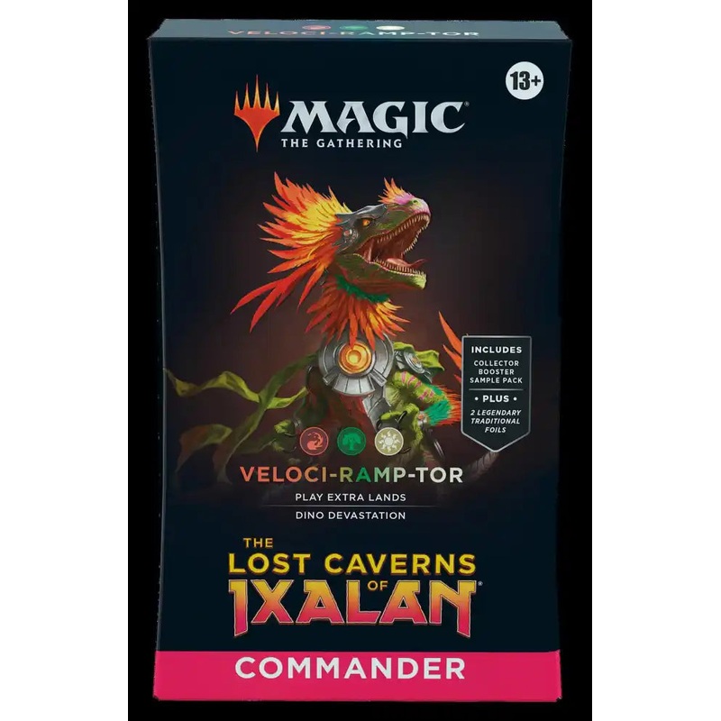 Magic the Gathering CCG: Lost Caverns of Ixalan Commander Deck - VELOCI - RAMP - TOR