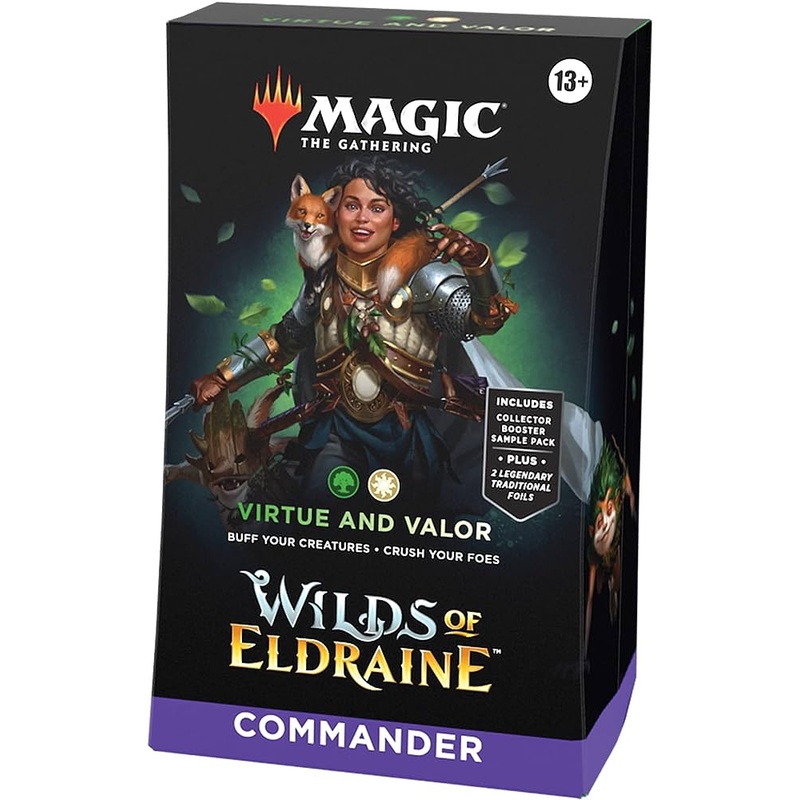 Magic the Gathering CCG: Wilds of Eldraine Commander Deck - Virtue and Valor