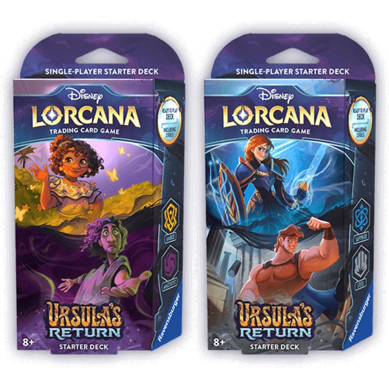 Disney Lorcana TCG: Ursula`s Return - Sapphire/Steel