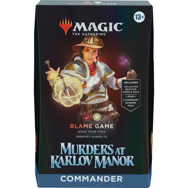 Magic the Gathering CCG: Blame Game - Commander Deck - Murders at Karlov Manor