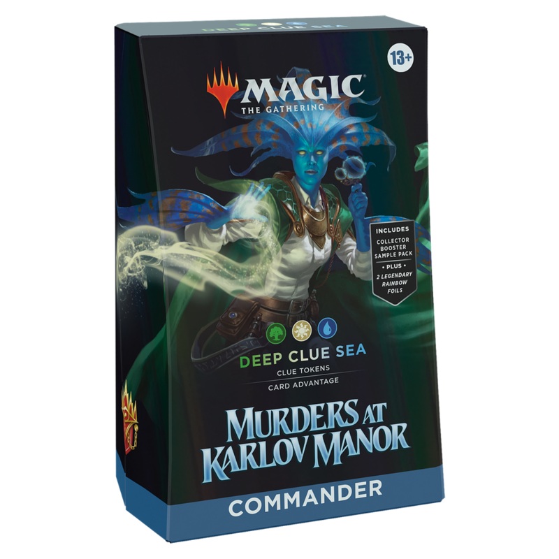 Magic the Gathering CCG: Deep Clue Sea - Commander Deck - Murders at Karlov Manor