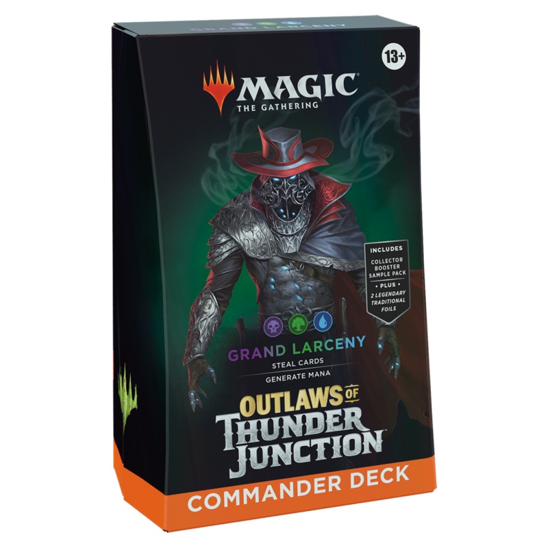 Magic the Gathering CCG: Grand Larceny - Outlaws of Thunder Junction Commander Deck
