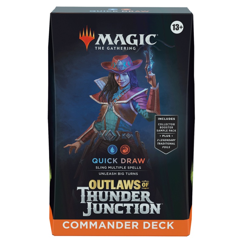Magic the Gathering CCG: Quick Draw - Outlaws of Thunder Junction Commander Deck