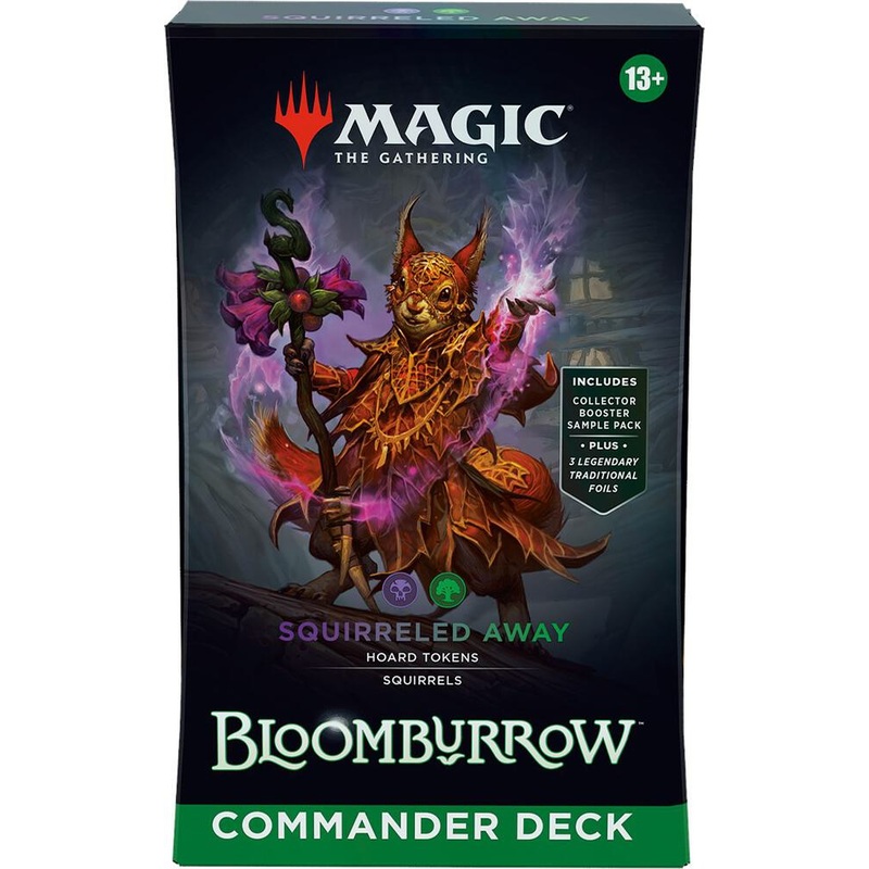 Magic the Gathering CCG: Squirreled Away - Bloomburrow Commander Deck