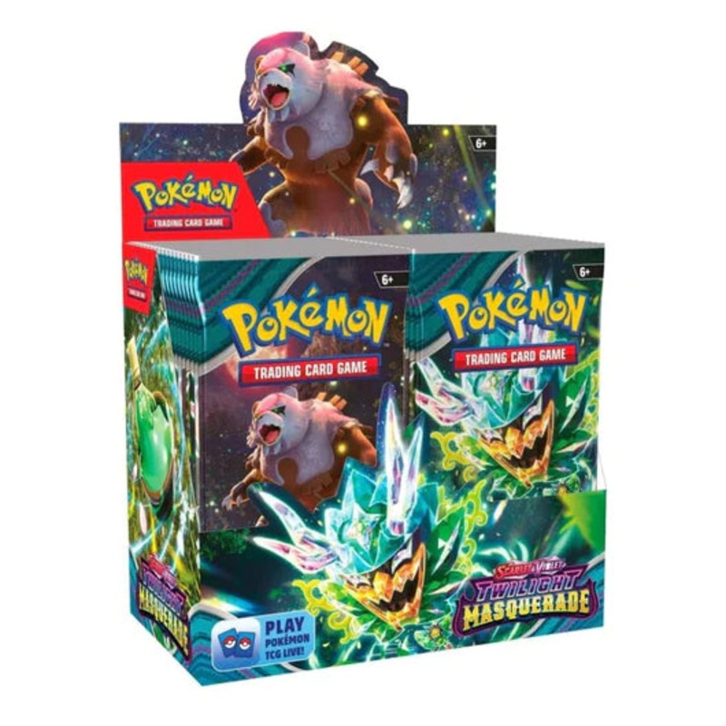 Pokemon TCG: Scarlet & Violet - Twilight Masquerade Booster Display