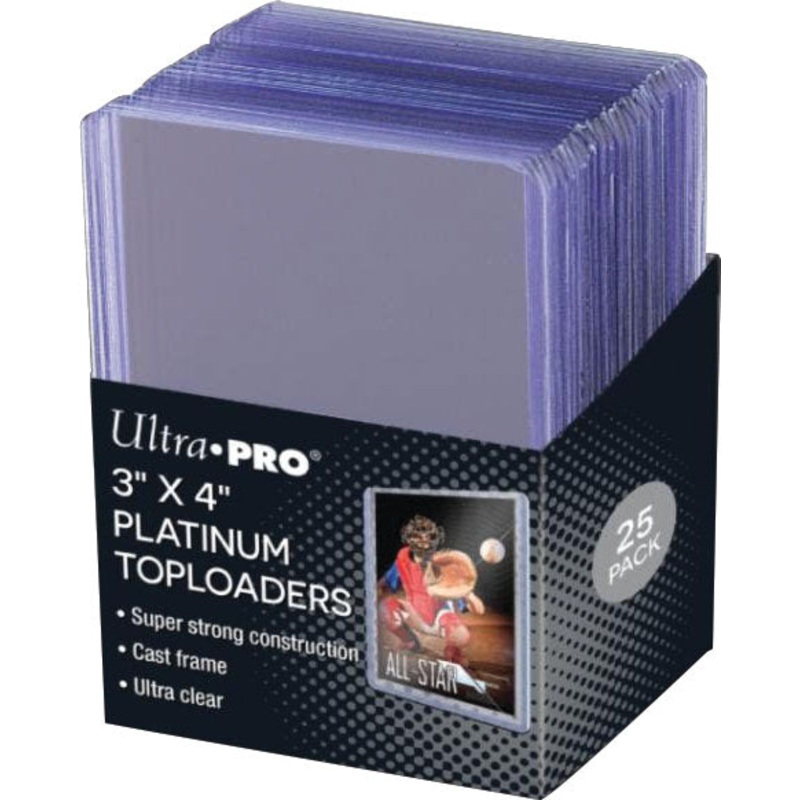 Toploader: 3in x 4in Ultra Clear Platinum 35pt (25)