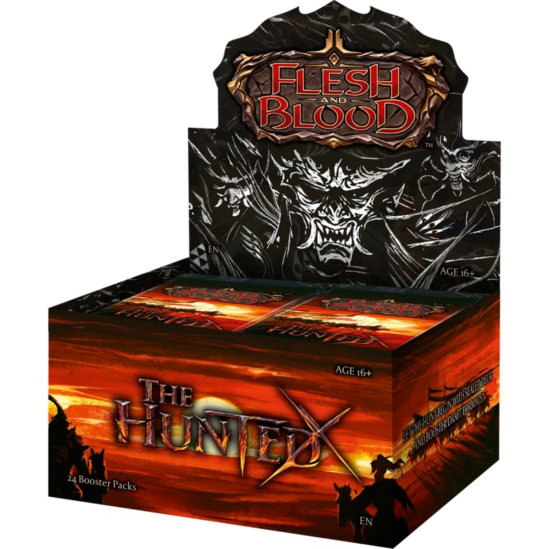 Flesh and Blood TCG: The Hunted Booster Display