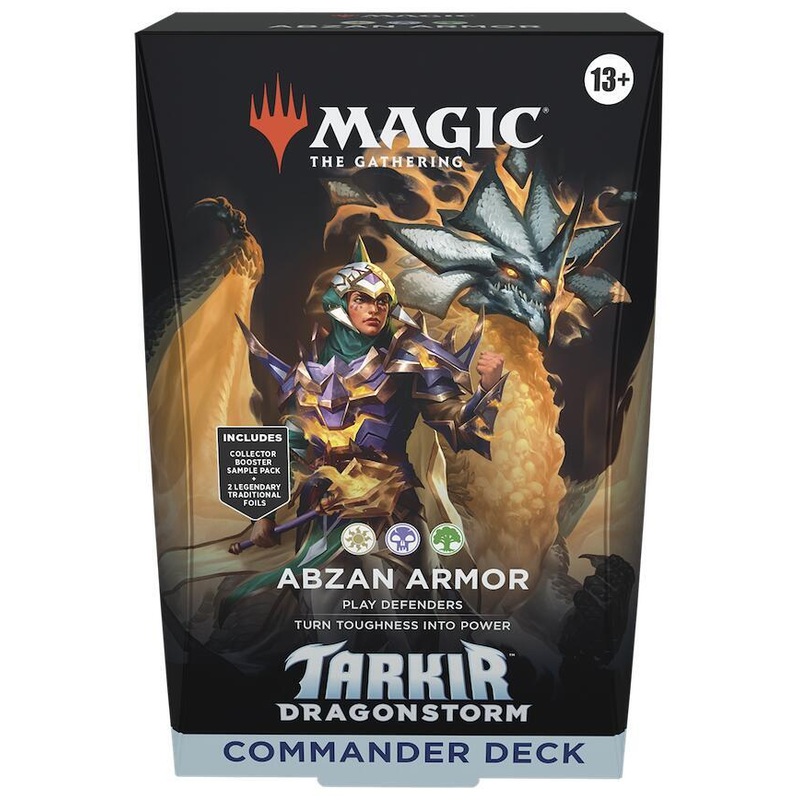 Magic the Gathering CCG: Tarkir Dragonstorm: Abzan Armor - Commander Deck