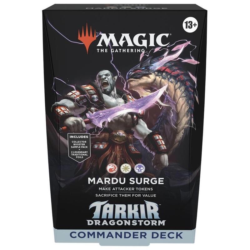 Magic the Gathering CCG: Tarkir Dragonstorm: Mardu Surge - Commander Deck