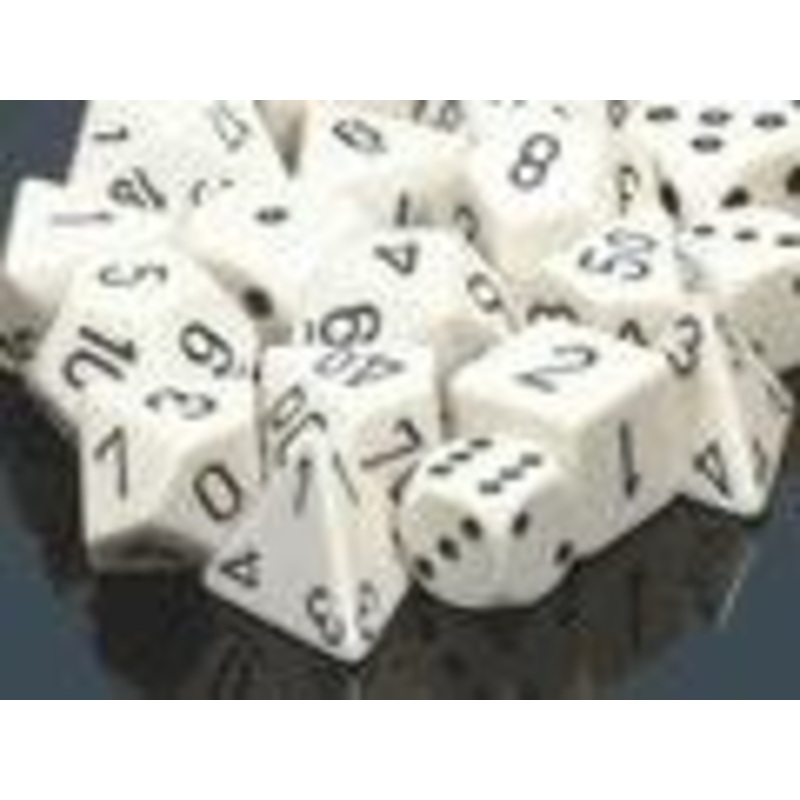 Opaque: Poly Set White/Black (7)