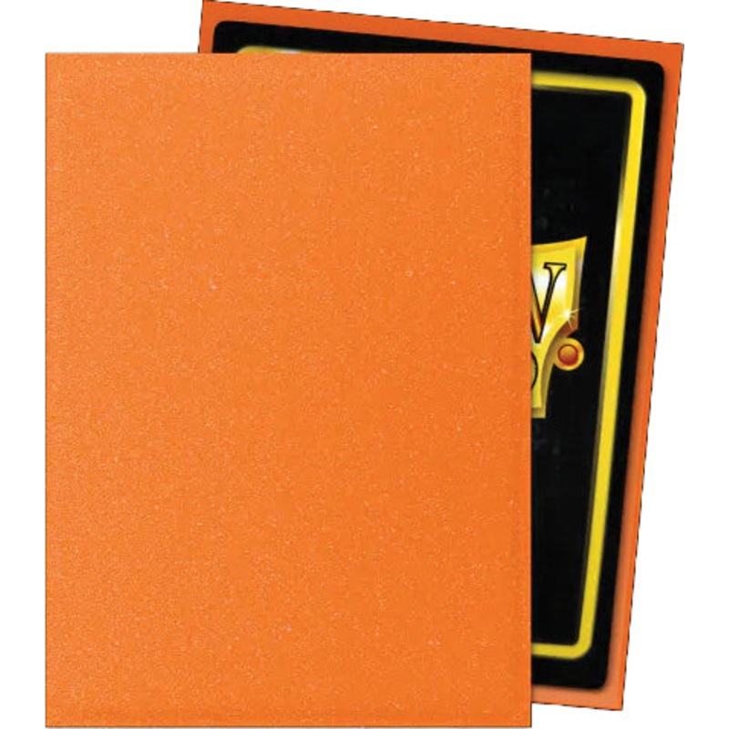 Dragon Shields: (100) Matte - Amber