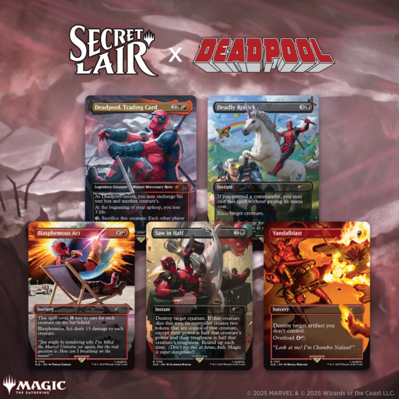 Magic The Gathering CCG: Secret Lair - Deadpool Nonfoil