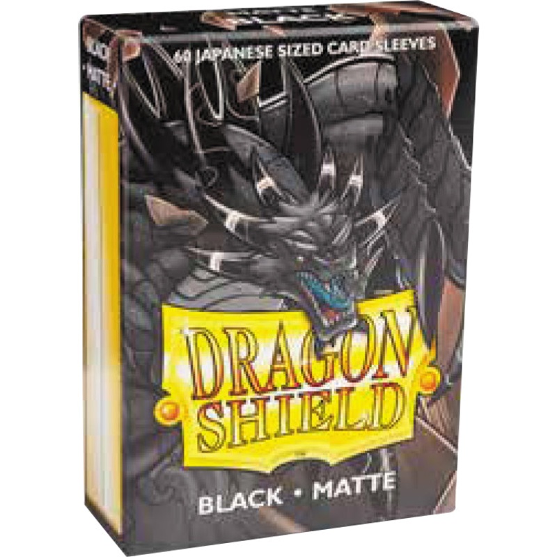Dragon Shields Japanese: (60) Matte Black