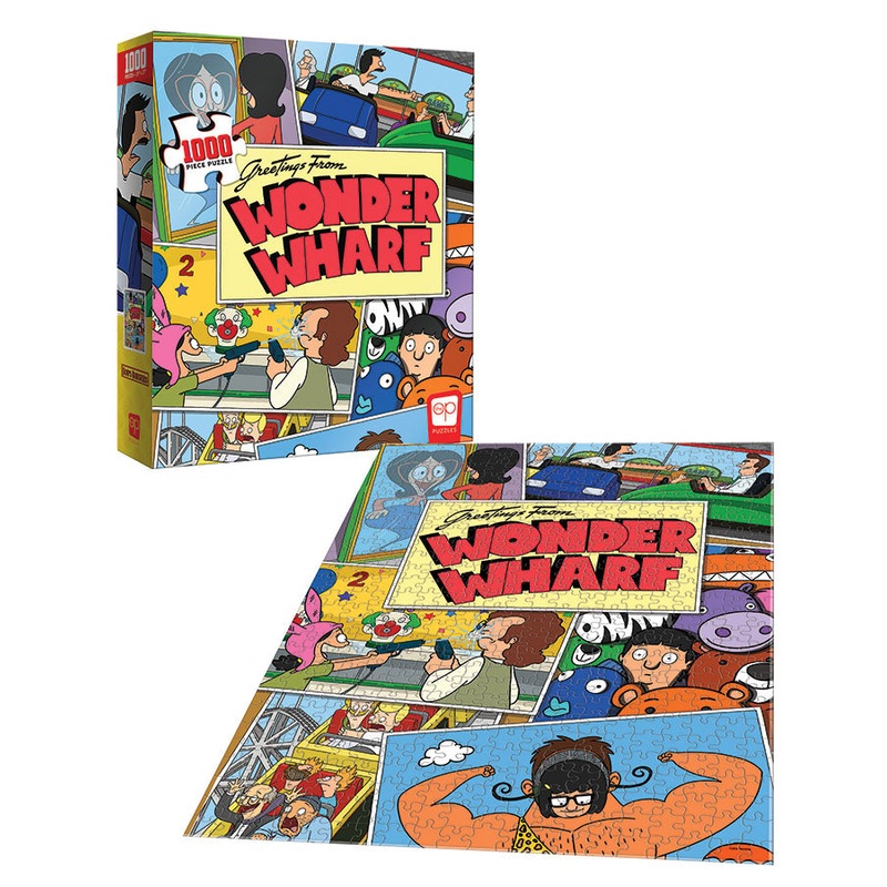 Puzzle: Bob`s Burgers - Greetings from Wonder Wharf 1000pcs