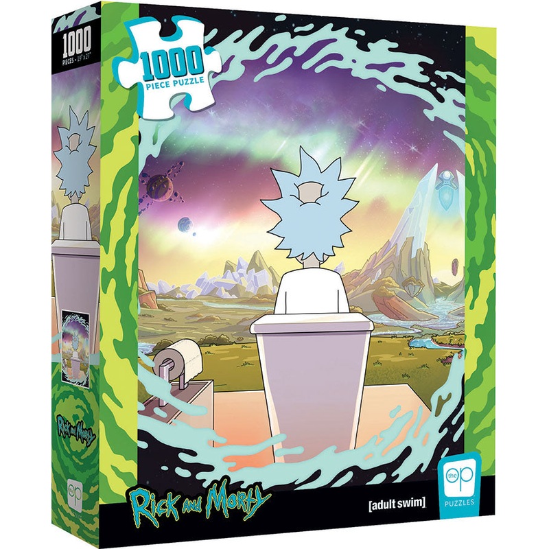 Puzzle: Rick and Morty - Shy Pooper 1000pcs