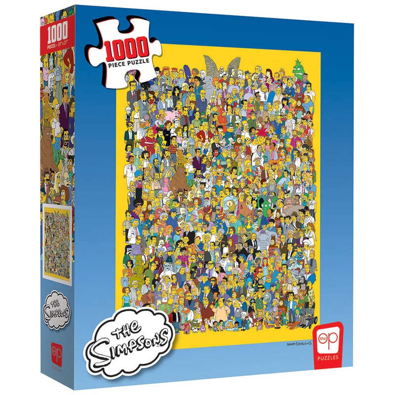 Puzzle: The Simpsons - Cast of Thousands 1000pcs