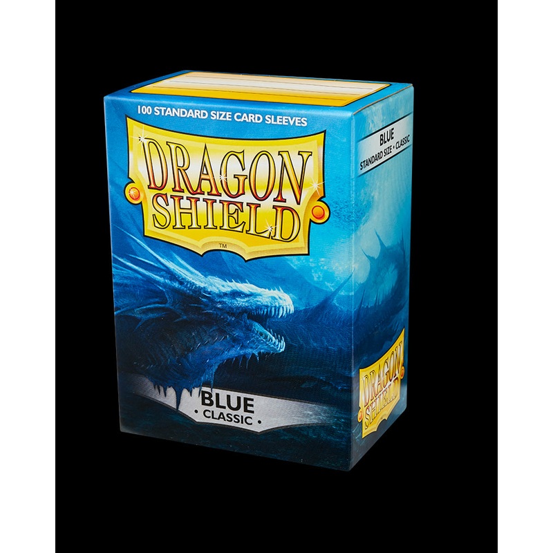 Dragon Shields: (100) Blue Classic