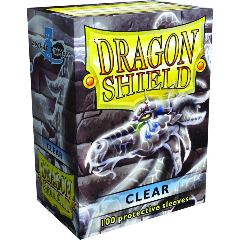 Dragon Shields: (100) Classic Clear