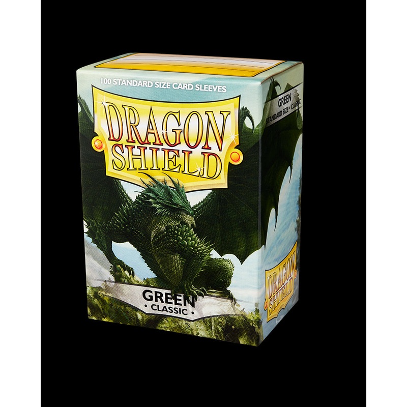 Dragon Shields: (100) Green Classic