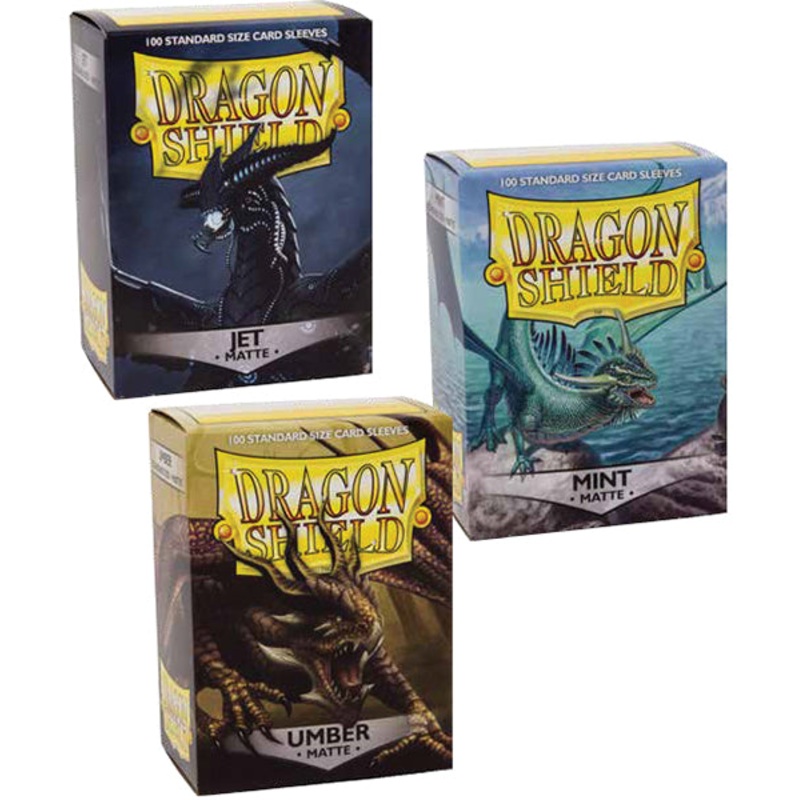 Dragon Shields: (100) Matte Mint
