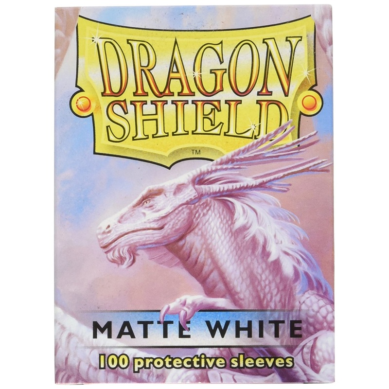 Dragon Shields: (100) Matte White