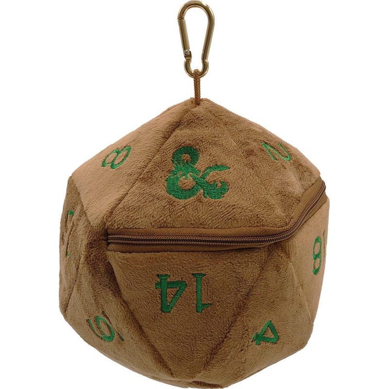 Dungeons & Dragons: Copper and Green D20 Dice Bag