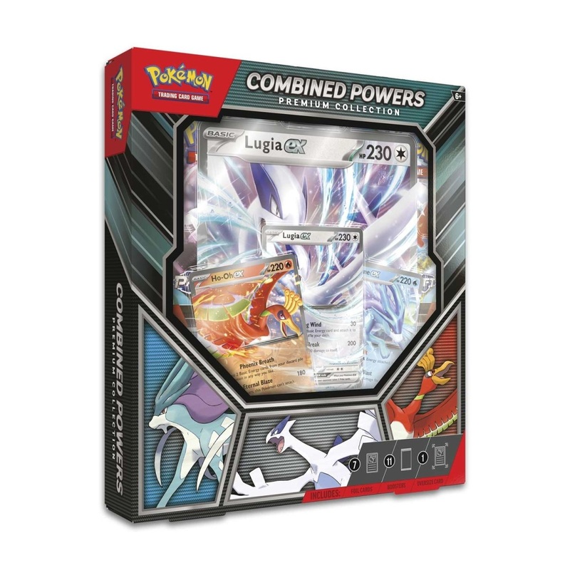 Pokemon Combined Powers Premium Collection - Suicune ex Lugia ex Ho-Oh ex