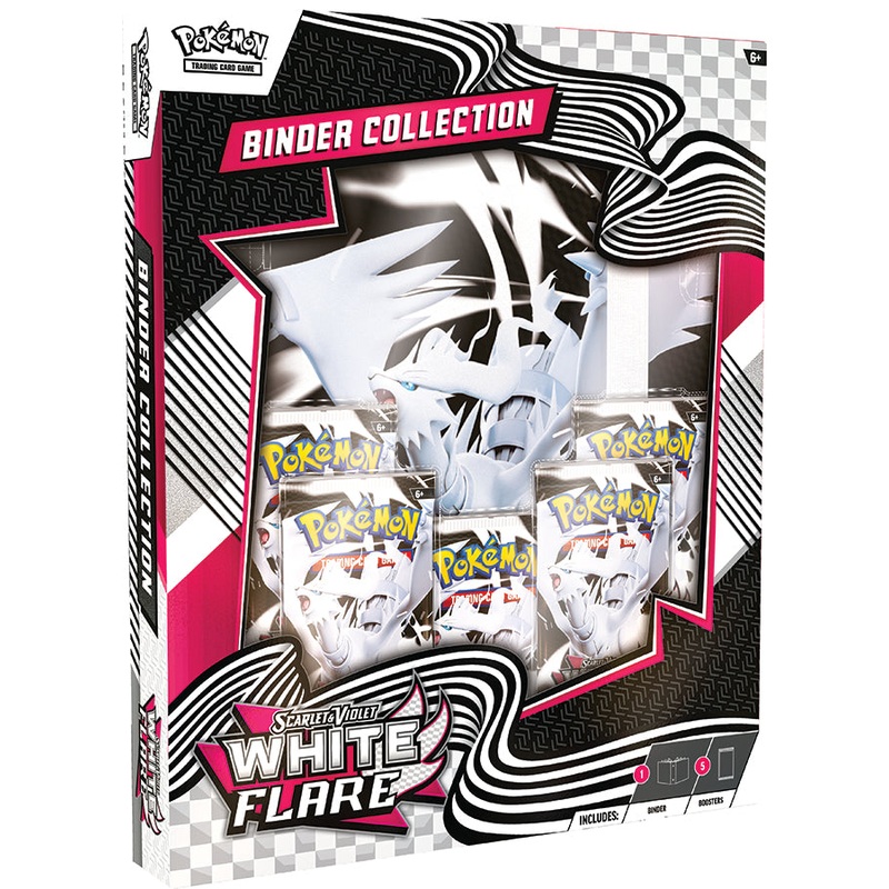 Pokemon TCG: Scarlet & Violet - White Flare Binder Collection