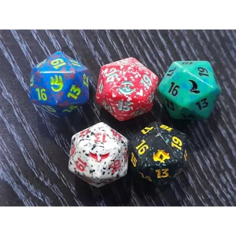 Tarkir Dragonstorm 5 Die Spindown Set