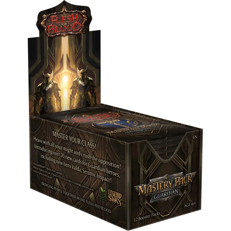Flesh and Blood TCG: Mastery Pack Guardian Booster Display
