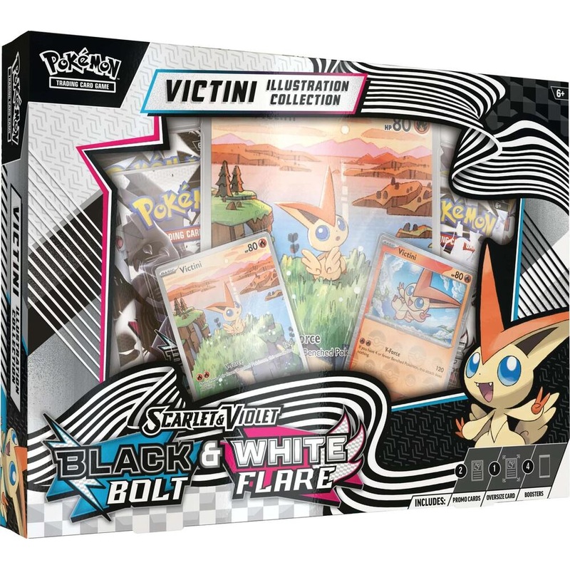 Pokemon TCG - Black Bolt/White Flare - Illustration Collection (Unova Victini)