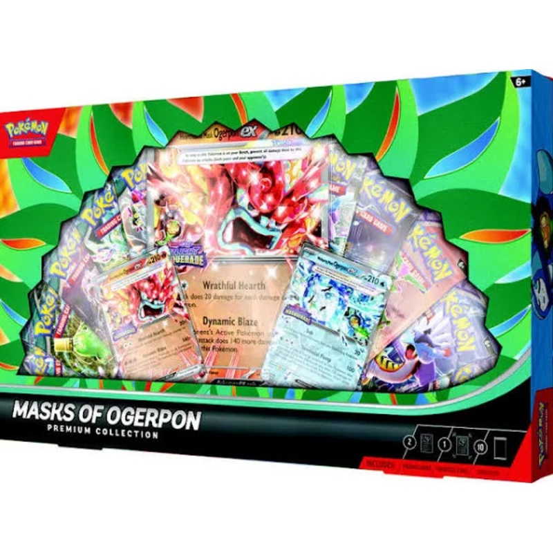 Pokemon TCG: Masks of Ogerpon ex Premium Collection