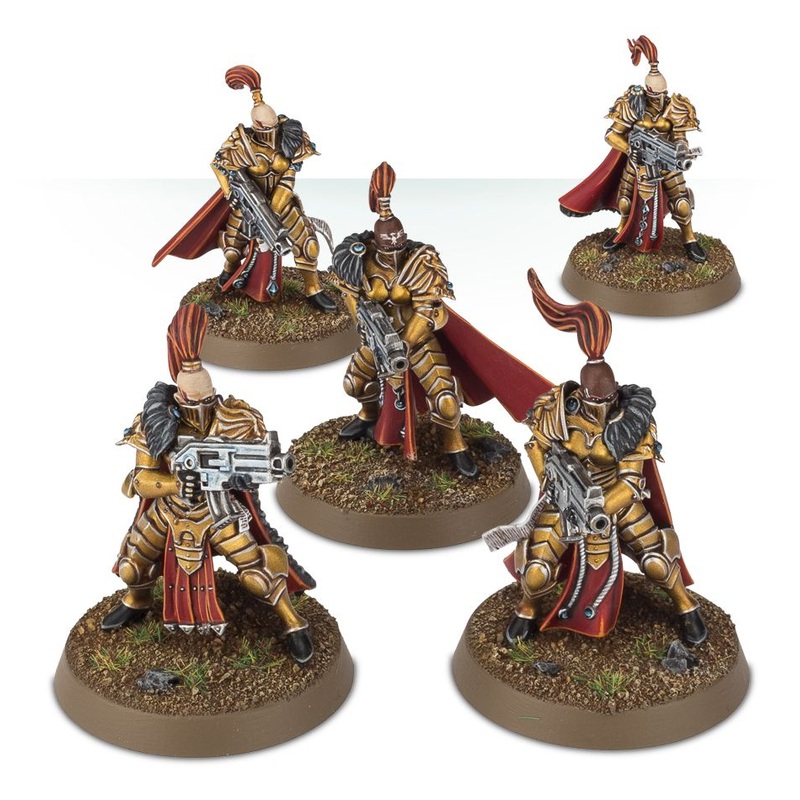 Warhammer 40K - Prosecutor Squad (Adeptus Custodes Sisters of Silence)